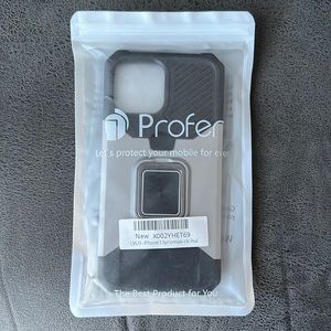 Profer Gray iPhone 13 Pro Max Phone Case